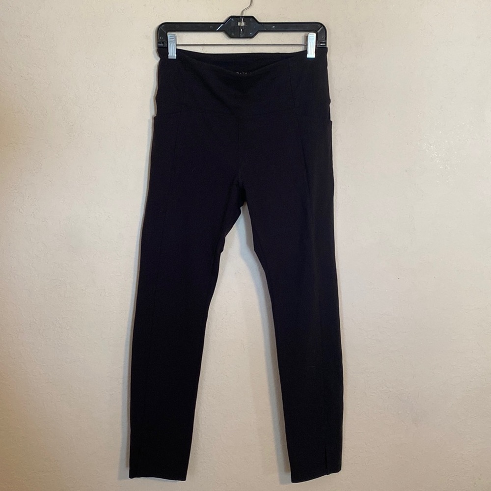 Athleta split hem leggings